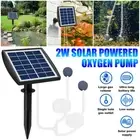 Solar Powered Oxygenator Air Pump Oxygen Aerator Air Pump Fish Pond Pool