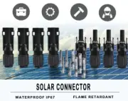 4Pair MC4 Connectors 30A For PV caravan Solar Panel Male Female Cable Waterproof