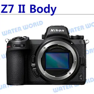 【中壢NOVA-水世界】NIKON Z7 II BODY 單機身 不含鏡頭 全片幅相機 平輸中文機 一年保固