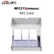 50Pcs NTAG215 NFC Card Tag for Tagmo Forum Type2 Sticker NFC Tags 215 Chip Free
