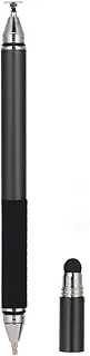 Dpofirs Stylus Pen for Touch Screens, Disc Tip Capacitive Stylus for OS Tablet Phone Galaxy, Universal Stylist Pen(Black)