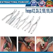 12 SET EXTRACTING FORCEP # 23, 32A, 32, 150S, 151S, 286 DENTIST SURGICAL INSTRUM