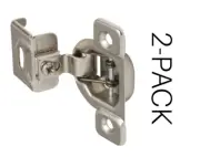 2-Pack 98489 1-1/4″ Self Closing Concealed Hinge