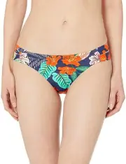 Hobie Women's Standard Skimpy Hipster Bikini Swimsuit Bottom Blue Size XS 2619