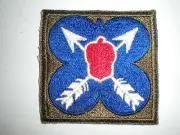 US ARMY 21ST CORPS PATCH - WWII (ORIGINAL)