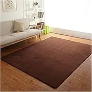 European-Style Simple Modern Mats， Living Room/Sofa/Tea Table/Bedroom/Study Room/Restaurant Rug,Brown (Size : 140 200cm)