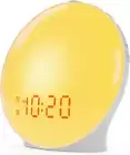 Sunrise Alarm Clock for Kids, Heavy Sleepers, Dual Alarms, FM Radio, 7 Sounds