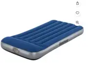 Twin Air Mattress 12" With Built In Air Pump Bestway Tritech Camping Sleepover