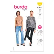 NEW Burda 5878 Misses' Blouse Pattern By Spotlight