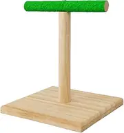 Generic Parrot Play Stand Bird Perch Stand Birdcage Bird Perches Standing Sticks Parrot Playground, B