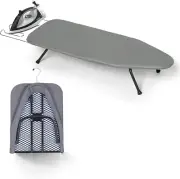 100 * 30.5 * 15CM Foldable Tabletop Ironing Board with Iron Rest, Portable Ironi