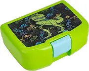 Cool Kids 35298 Lunch Box for Children with Dinosaur Motif, Plastic Lunch Box with One Compartment and Clip Closure, Lunch Box for Nursery, School and Leisure
