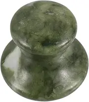 FRCOLOR Mushroom Shape Facial Massager Tool Jade Skin Scraping Stone for Enhanced Elasticity Relaxation and Youthful Glow for Skincare Routine