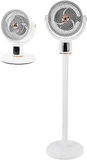 Fan for Bedroom, Pedestal Fans 135°+90° Smart Oscillating, Standing Fans for Home 12 Speeds, Quiet Floor Fan, 12H Timer, 90ft for Room, Adjustable Height