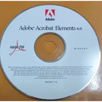 在飛比找蝦皮購物優惠-Adobe Acrobat Elements 6.0 / 2
