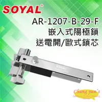 在飛比找PChome24h購物優惠-SOYAL AR-1207-B-29-F 送電開 陽極鎖 有