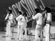Marlon Jackson Tito Jackson Jermaine Jackson Michael Jackson Jacki TV Old Photo