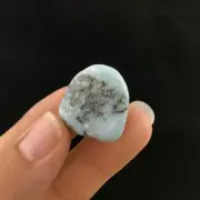 Tumbled Larimar Specimen 24mm 7g 1903-288 Pectolite Stone Crystal Metaphysical