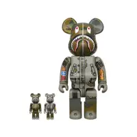 在飛比找蝦皮購物優惠-BE@RBRICK BAPE(R) × ALPHA CAMO