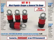 (5) Polaris Lock & Ride Lock and Ride Type Tie Down Anchors for Ranger/General
