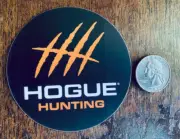 Hogue Inc. Knife STICKER / DECAL - for Knives Collector Hunter Hunting Camping