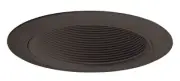 Juno Lighting 14 4" Trim 3.375" Baffle Trim From the Contractor - White