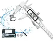 YOLEYEE Digital Caliper 6inch（150mm）,Stainless Steel Vernier Digital Caliper ...