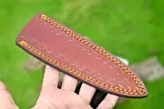 GENUINE LEATHER SHEATH HANDCRAFT FOR FIXED BLADE KNIFE & BOOT KNIFE EDC 2752