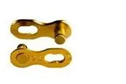 KMC Missinglink 9 Speed Re-Usable Quick Link [Colour: Gold]