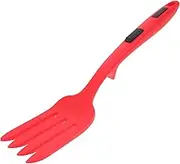 UTHCLO Ergonomic Silicone Fork for Cooking Large Noodle Fork Nonstick Food for Kitchen