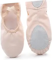 [LIFKOME] 1 Pair Kids Dance Shoes Ballroom Lightweight Yoga Socks Ballet for Girls Boys Pink