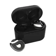 TWS True Wireless Earbuds Stereo Auto Paring Earphone with Mic Charging Box BSILVER COLOR