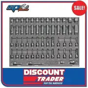 SP Tools SP50024 1/2″ Square Drive 56 Piece Impact Socket Set EVA Tray