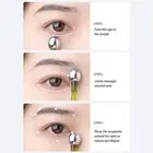 Eye Roller Ball Massager Stick Eye Cream Scoop Zinc Alloy Serum Applicator B WTD