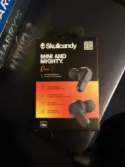 SKULLCANDY Dime 2 True Wireless Bluetooth Earbuds Black Mini and Mighty