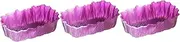 Cincatec Antibacterial Bento Cup, Square, Vege Cup, Large, Red Cabbage, Pack of 3