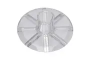 Bamix Plastic Powder Disc For Wet & Dry Food Processor Spice Seeds Grinder White