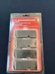 Rothenberger 00125 Pipe Threading Dies,Npt,1/2 To 3/4 In