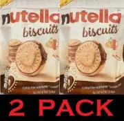 2x Nutella Biscuits Hazelnut Spread with Cocoa Sandwich Cookies 9.7 oz - 2 PACK