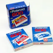 2 - EXPIRED POLAROID 600 INSTANT FILM Platinum & Standard in Original Box 20 Exp