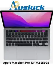 APPLE MACBOOK PRO 13" 256GB M2 LATEST MODEL SPACE GREY MNEH3X/A" "AUSLUCK"