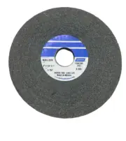 Norton 6" x 1/2" x 1" Series 1000 Long Life Convolute Wheels 7SF Silicon Carbide