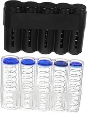 KAILIKETIY 2pcs Portable Sorter Organizer Sturdy Coin Storage Box Compact Designed Box for Cabinets and Drawers Spring Mechanism Container