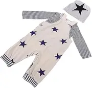 [DEARMAMY] Boy Print Breathable Trousers and Long-sleeve T-shirt Set with Hat for Spring/summer