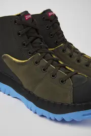 Teix Green ankle boots for men