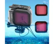 45m Waterproof Housing Protective Case with Touch Screen Back Cover for GoPro HERO / HERO6 / 5