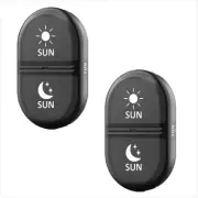 Fullicon Pill Organizer 2 Times a Day, Daily Pill Box AM PM, Replacement Medi...