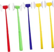 Milisten 5pcs Suction Cup Hammer Plaything Hammers Learning Montessori Word Game Learning Activities Games for Preschool Fine Motor Activities Preschool Fine Motor Plastic