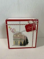 LENOX WARM WHITE CAPE COD ORNAMENT-LIGHTS UP-NEW IN BOX