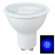 5w LED GU10 Globe Blue GU10B01A